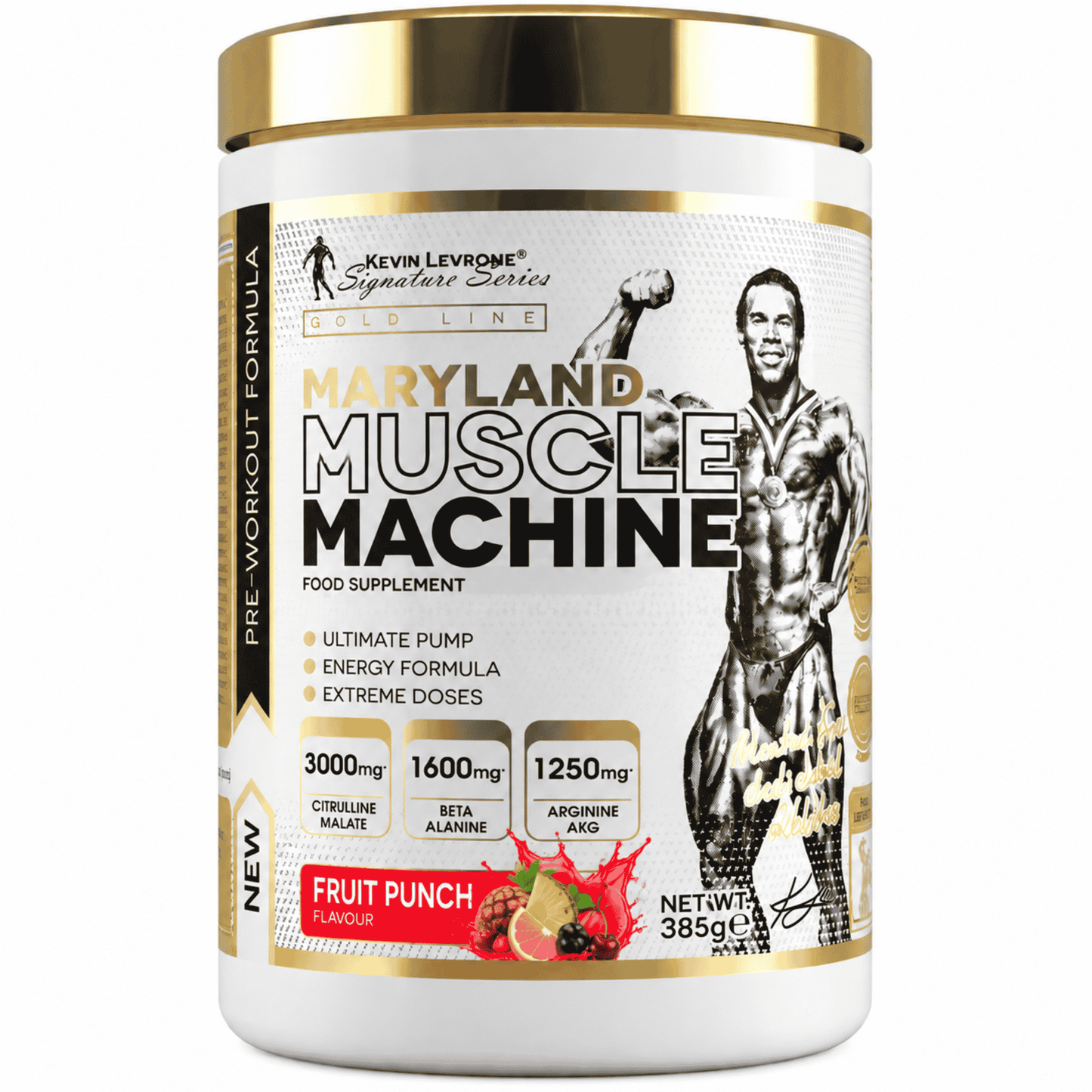Kevin Levrone Maryland Muscle Machine 385g - SHOPOUTLET24. Der Protein und Supplement Dealer