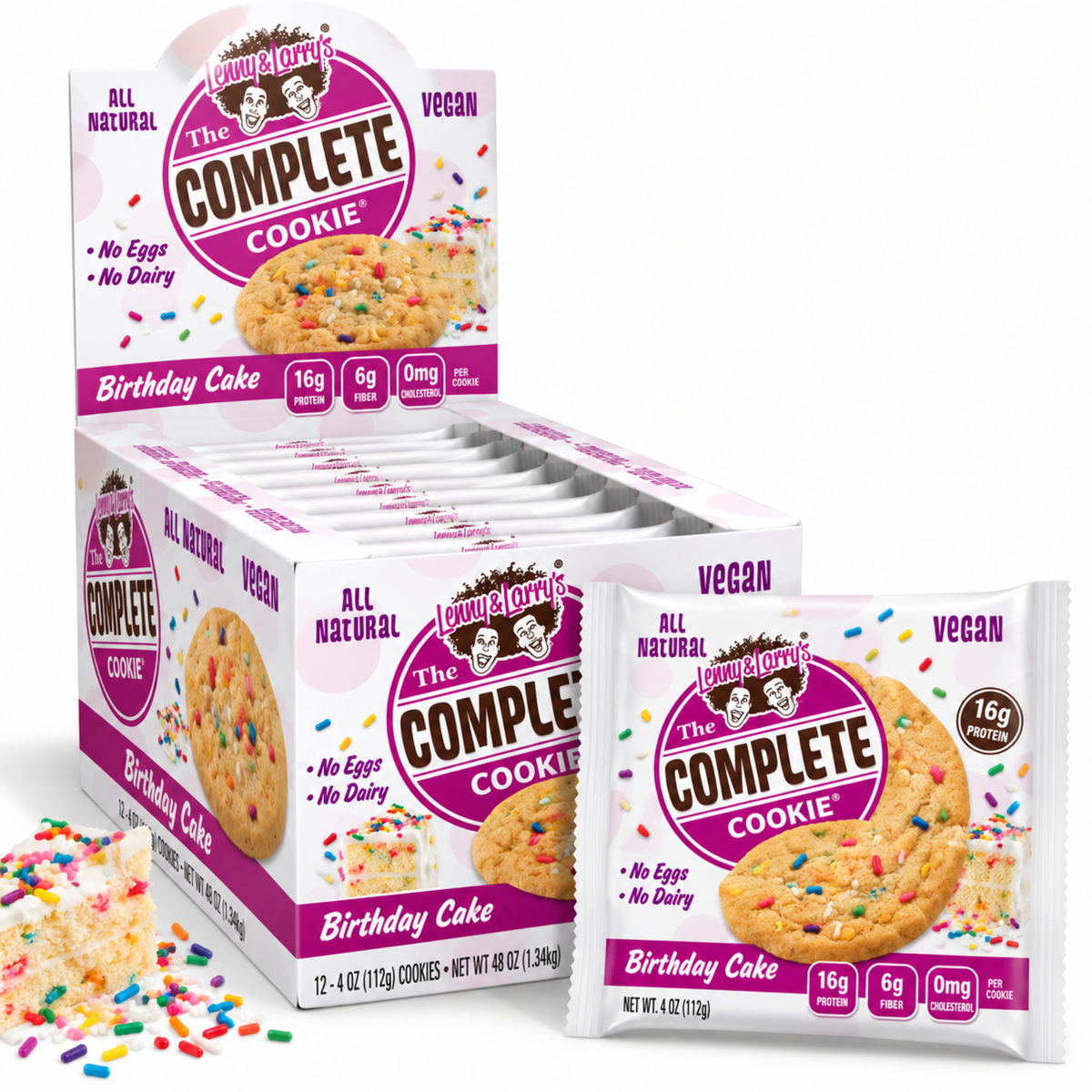 Lenny & Larry Complete Cookie - (12x 112g)