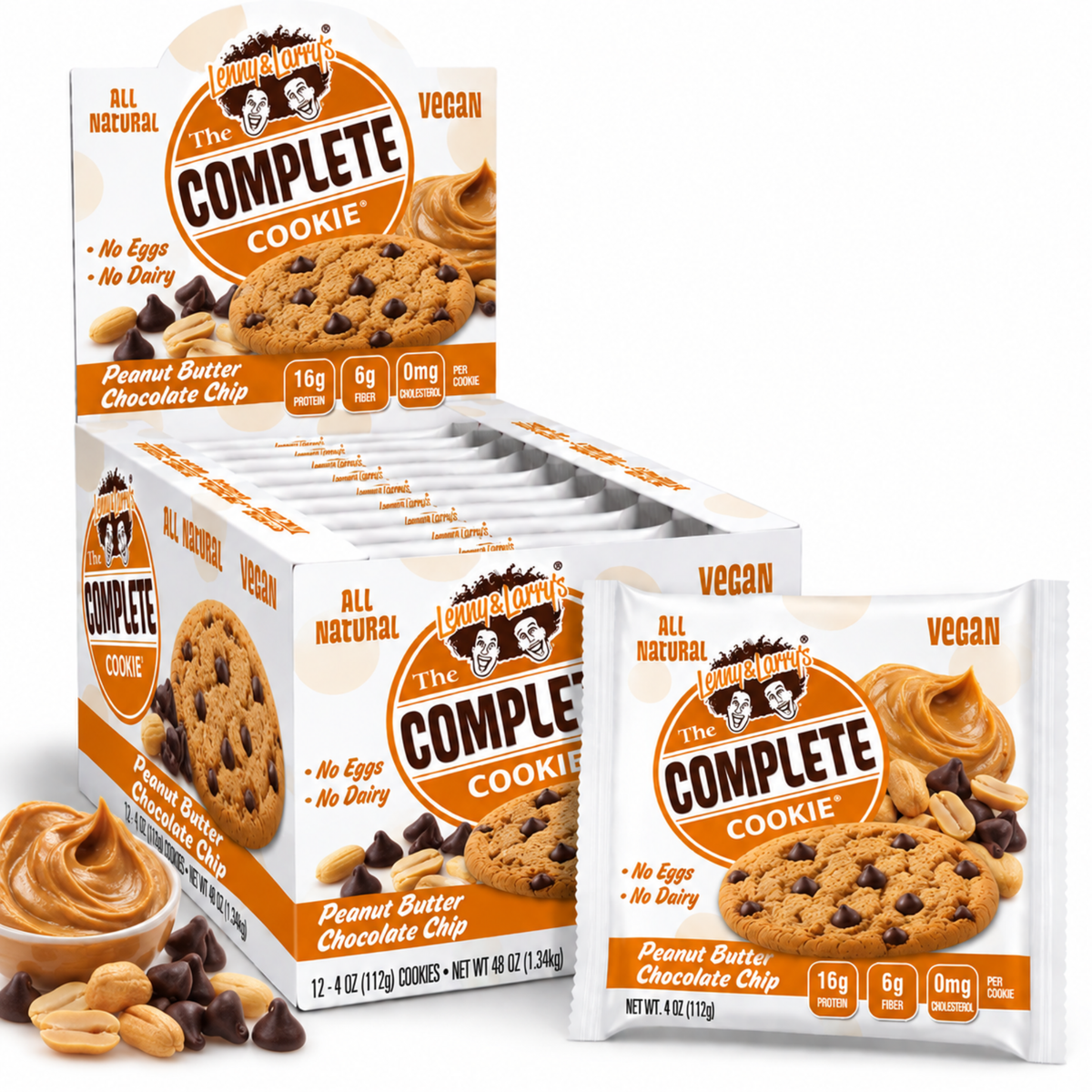 Lenny & Larry Complete Cookie - (12x 112g)