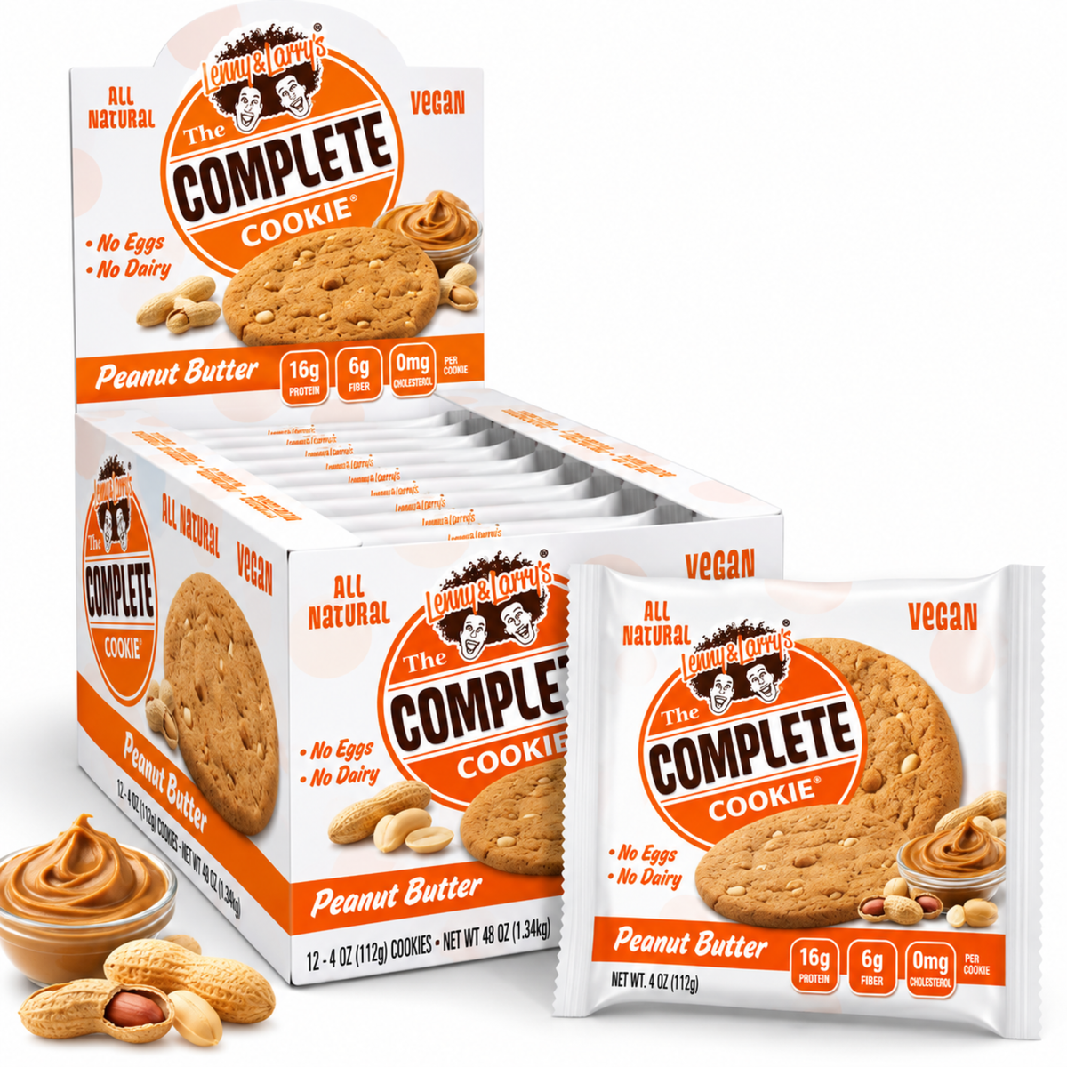 Lenny & Larry Complete Cookie - (12x 112g)