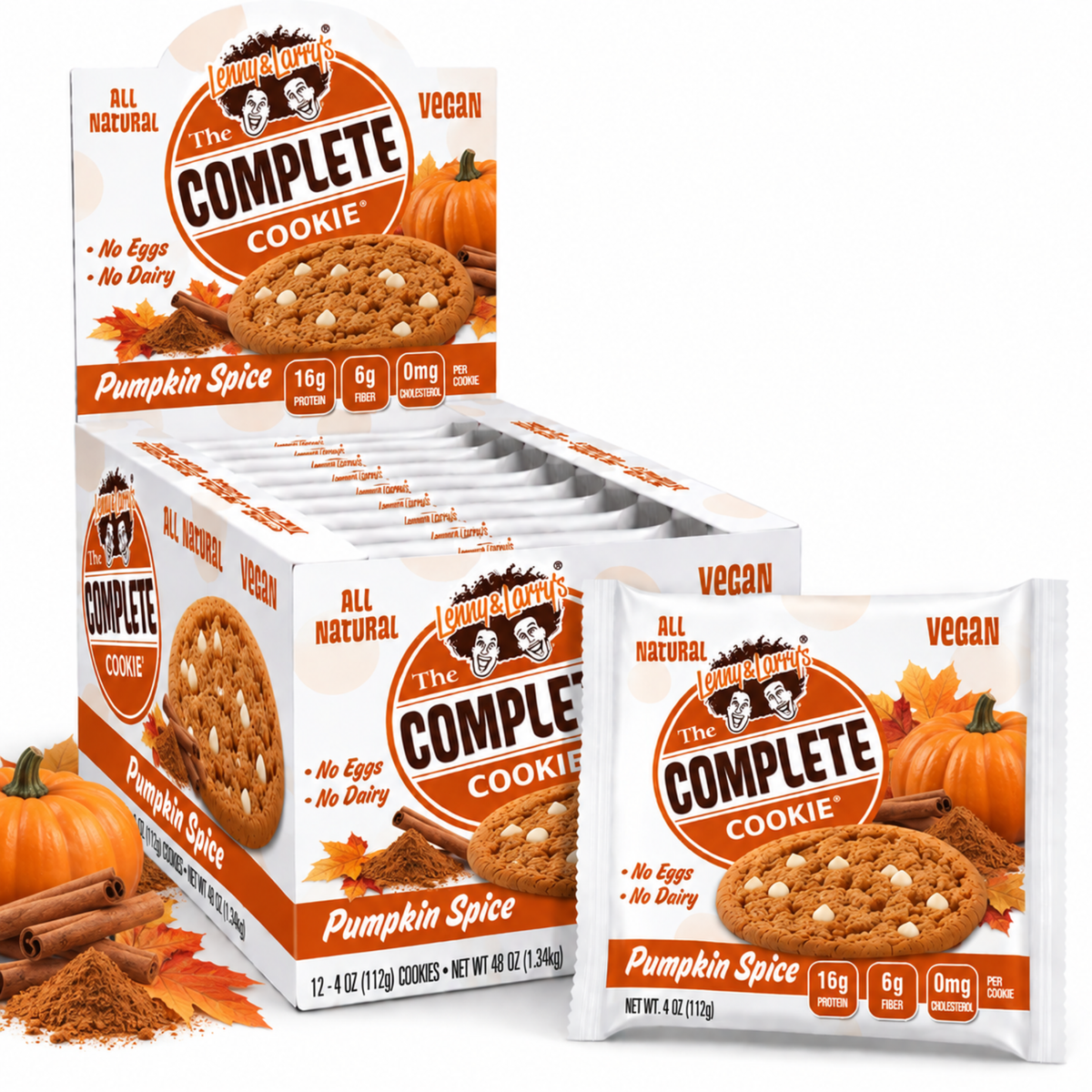 Lenny & Larry Complete Cookie - (12x 112g)
