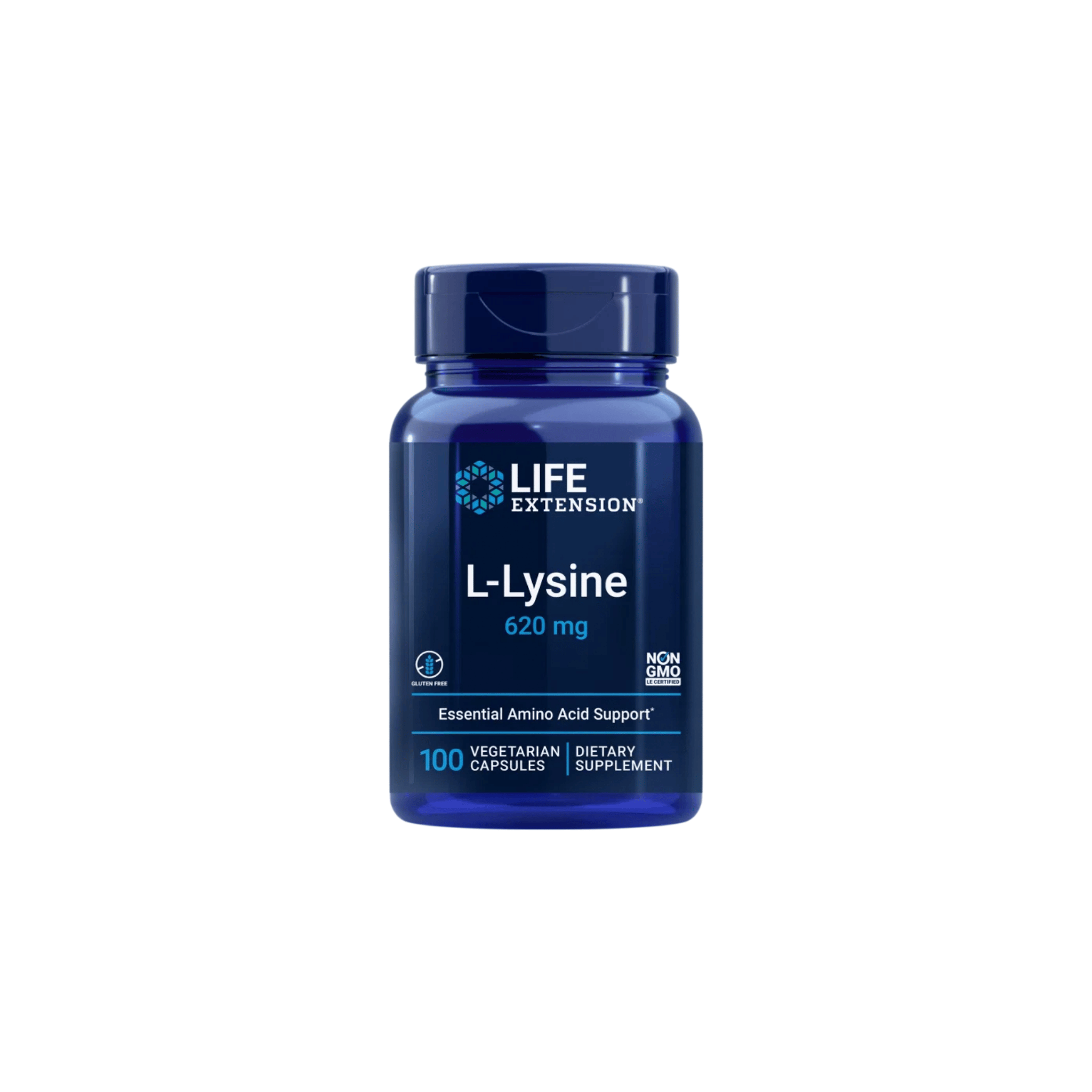 Life Extension Lysine 620mg 60 Kapseln - SHOPOUTLET24. Der Protein und Supplement Dealer