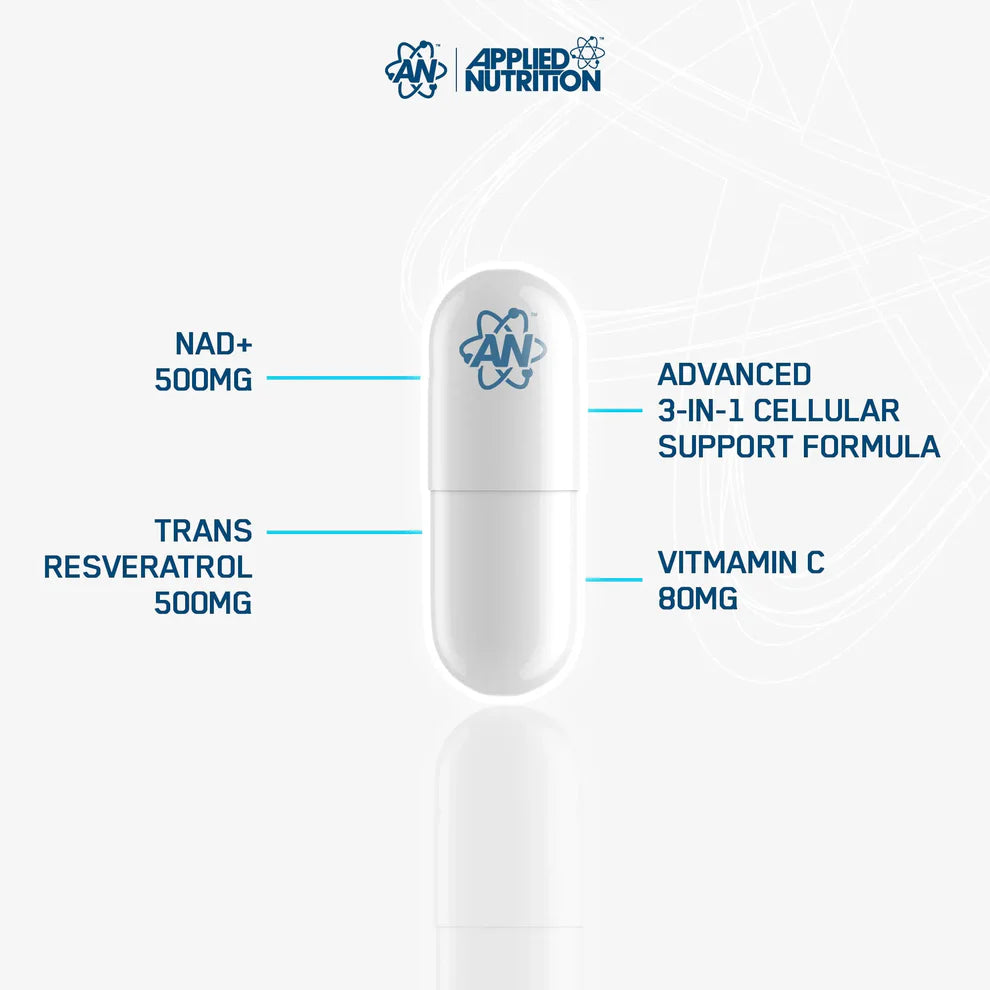 Applied NAD Resveratrol 60 Kapseln