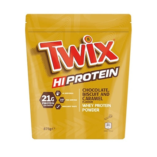 Twix Hi Protein Powder 875g - Choco Biscuit and Caramel - SHOPOUTLET24. Der Protein und Supplement Dealer