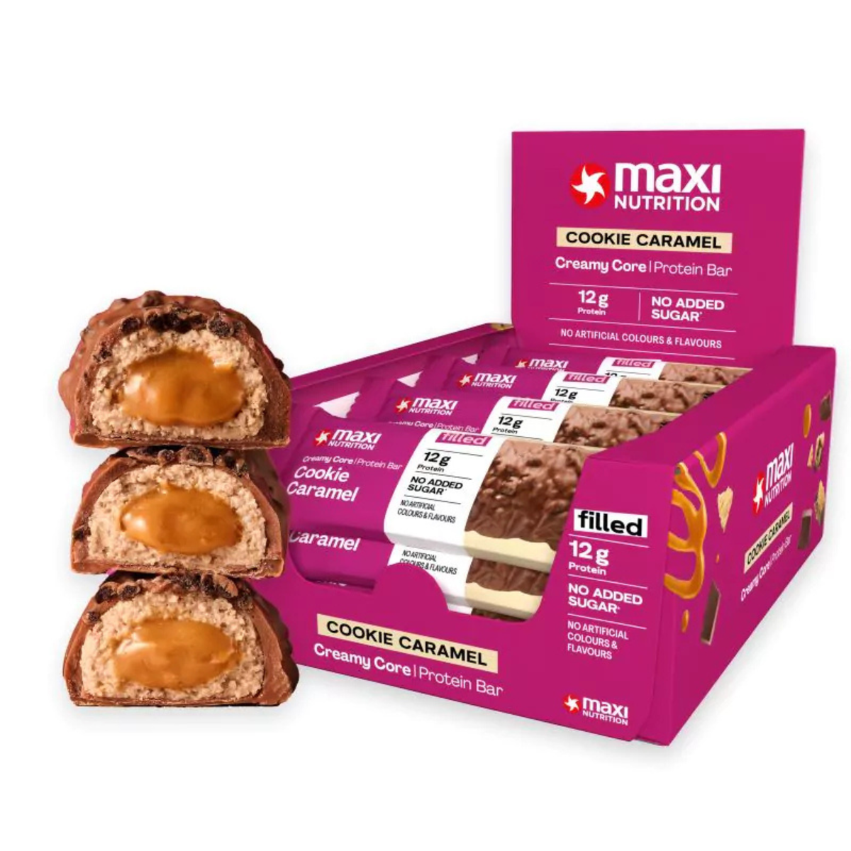 MaxiNutrition Creamy Core Protein Bar 12x45g - SHOPOUTLET24. Der Protein und Supplement Dealer