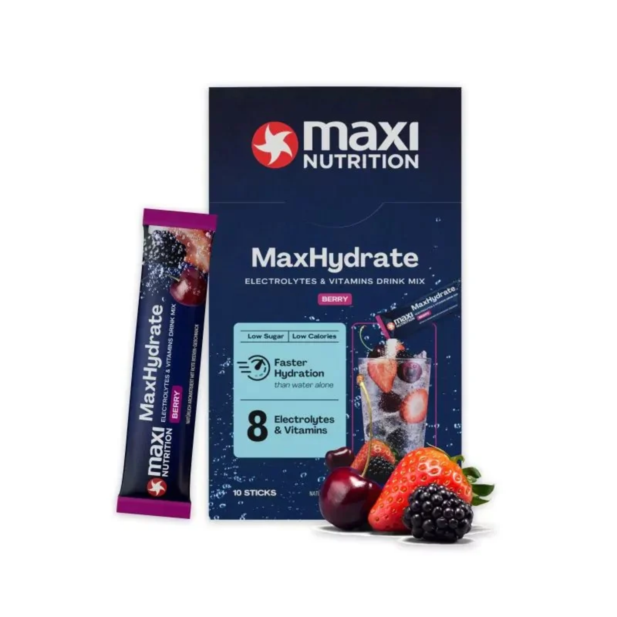 MaxiNutrition MaxHydrate Classic Elektrolyt 10 x 16 g