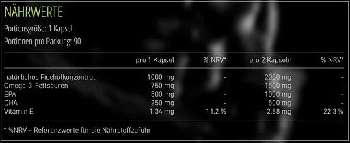 MEX Triple Omega 3 - Triglyceride 90 Softgels