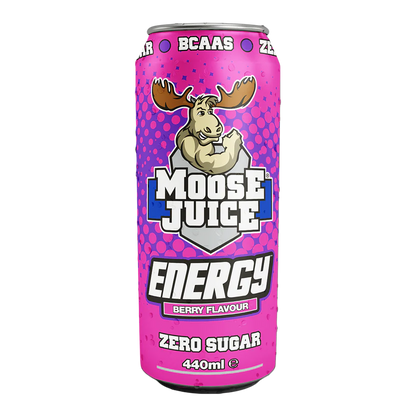 Muscle Moose Juice Energy Drink Zero Sugar - (12x440ml)