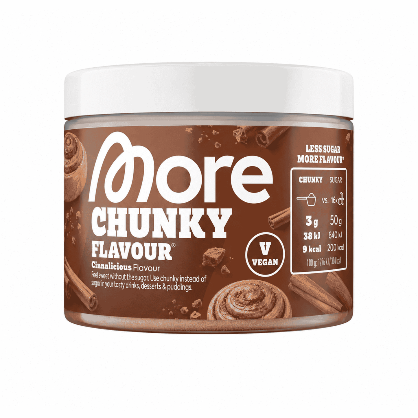 More Nutrition Chunky Flavour 150g - SHOPOUTLET24. Der Protein und Supplement Dealer