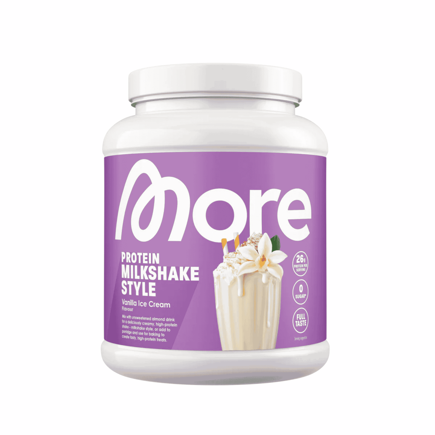 MORE NUTRITION Total Protein 600g Vanille-Eiscream