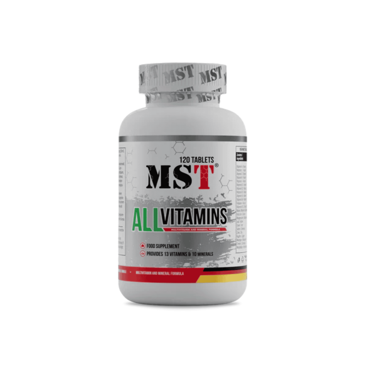 MST - All Vitamins 120 Tabl. - SHOPOUTLET24. Der Protein und Supplement Dealer