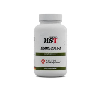 MST - Ashwagandha KSM 66® - 120 Caps - SHOPOUTLET24. Der Protein und Supplement Dealer