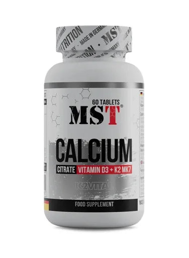 MST - Calcium Citrate D3  K2Vital 60 Tabletten - SHOPOUTLET24. Der Protein und Supplement Dealer