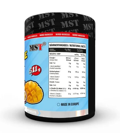 MST - Citrulline Pump 511g - SHOPOUTLET24. Der Protein und Supplement Dealer