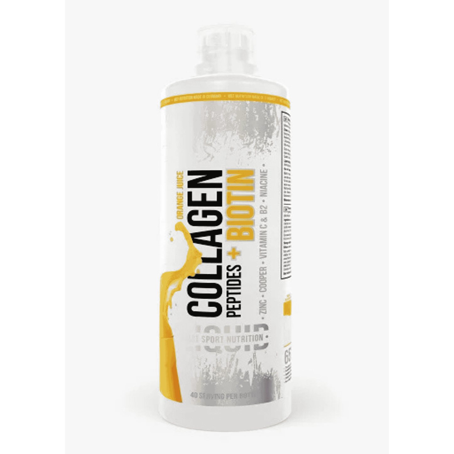 MST - Collagen Peptides Konzentrat 1 Liter - Orange Juice - SHOPOUTLET24. Der Protein und Supplement Dealer