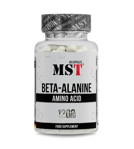 MST - Beta Alanine 1200mg 60 Kapseln - SHOPOUTLET24. Der Protein und Supplement Dealer