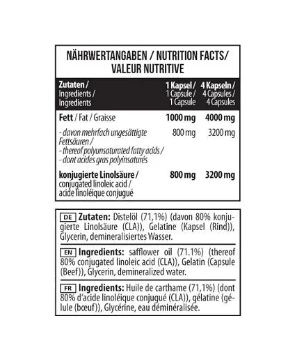 MST - CLA 4000 92 Kapseln - SHOPOUTLET24. Der Protein und Supplement Dealer