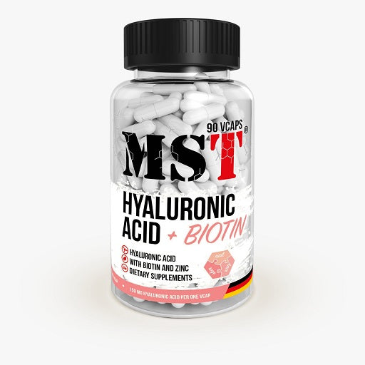 MST - Hyaluronic Acid 150 mg  Biotin 90 Kapseln - SHOPOUTLET24. Der Protein und Supplement Dealer