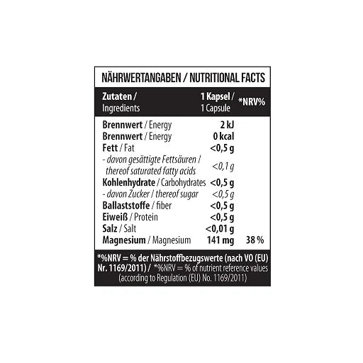 MST - Magnesium Malate 60 Kapseln - SHOPOUTLET24. Der Protein und Supplement Dealer