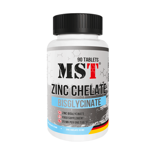 MST - Zinc Chelate Bisglycinate 90 Tabletten