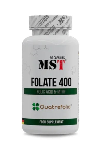MST - Folate 400 Quatrefolic 90 Kapseln - SHOPOUTLET24. Der Protein und Supplement Dealer