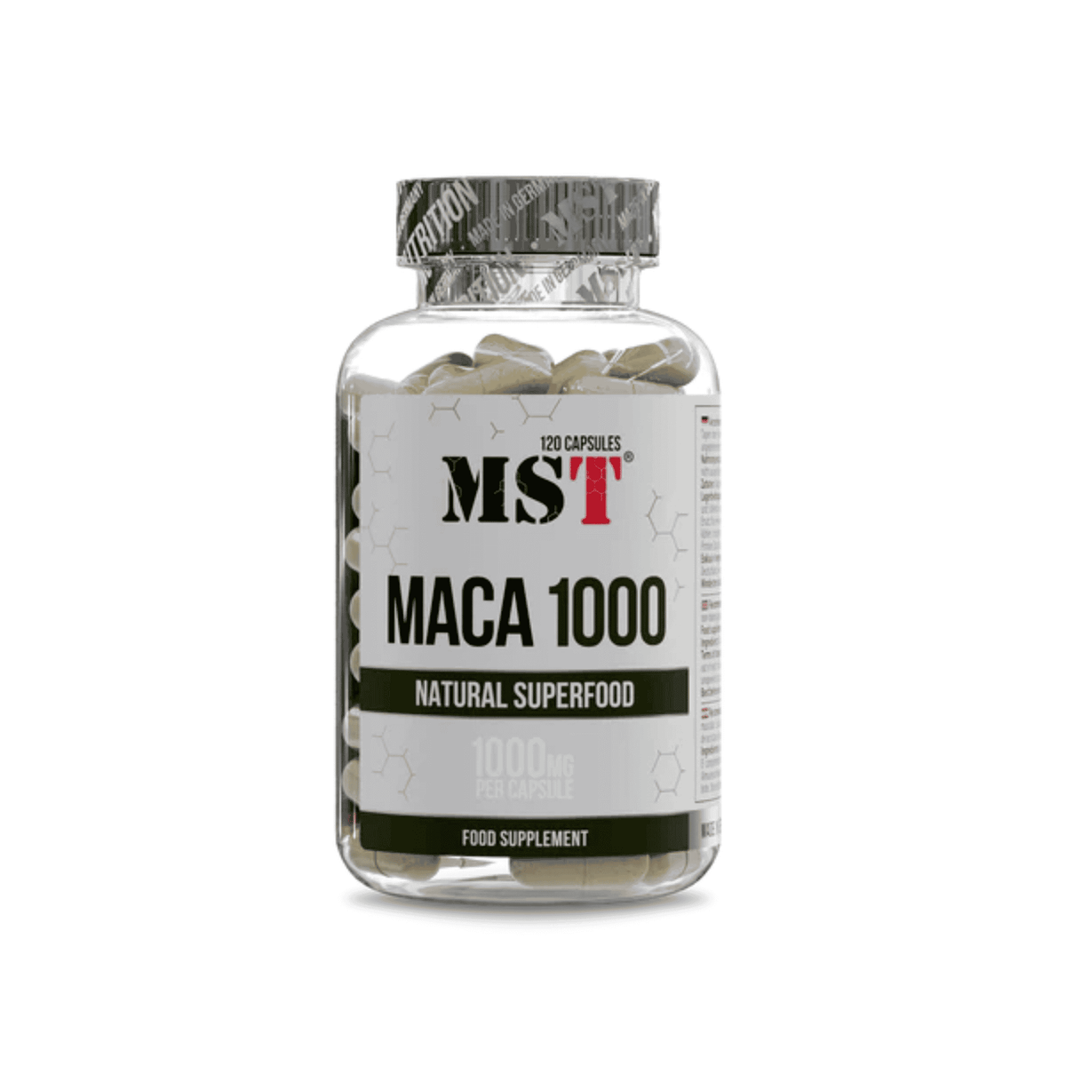 MST - MACA 1000mg - 120 Caps - SHOPOUTLET24. Der Protein und Supplement Dealer