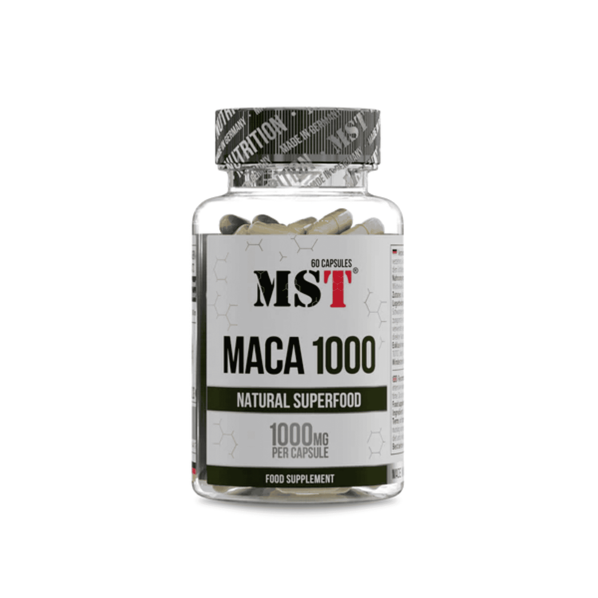 MST - MACA 1000mg - 60 Caps - SHOPOUTLET24. Der Protein und Supplement Dealer