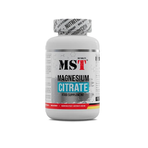 MST - Magnesium Citrat 200mg - 180 Tab - SHOPOUTLET24. Der Protein und Supplement Dealer