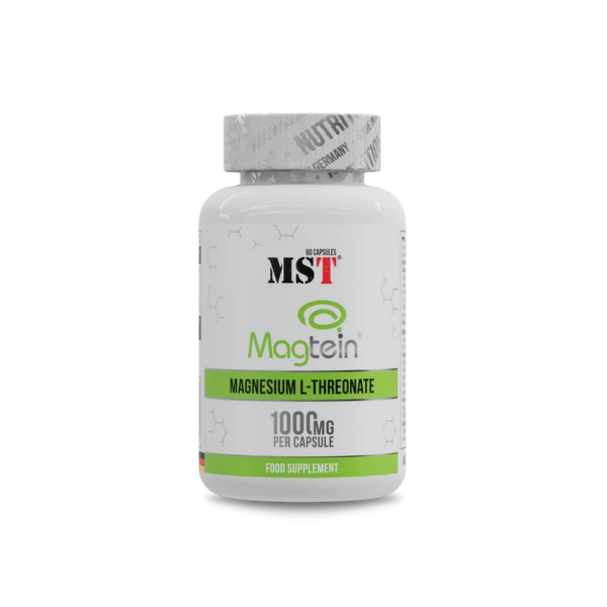 MST - Magnesium L-Threonate Magtein® 1000mg - 60 Kapseln - SHOPOUTLET24. Der Protein und Supplement Dealer