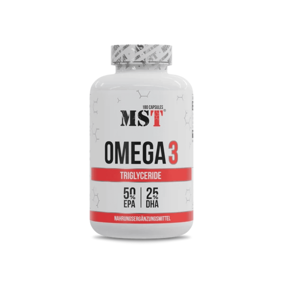MST - Omega 3 TRIGLYCERIDE  75% - 180 Softgels - SHOPOUTLET24. Der Protein und Supplement Dealer