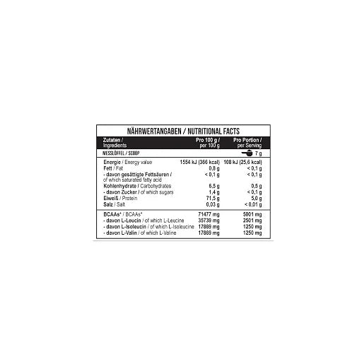 MST - Healthy BCAA Instant 210g - SHOPOUTLET24. Der Protein und Supplement Dealer
