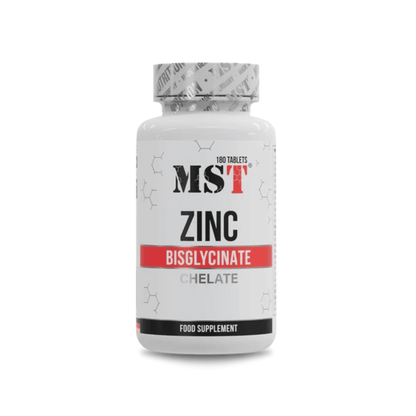 MST - Zinc Chelate Bisglycinate 180 Tabletten - SHOPOUTLET24. Der Protein und Supplement Dealer