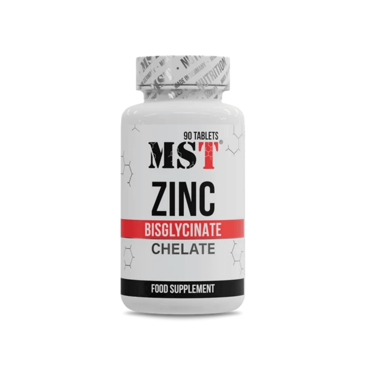 MST - Zinc Chelate Bisglycinate 90 Tabletten - SHOPOUTLET24. Der Protein und Supplement Dealer