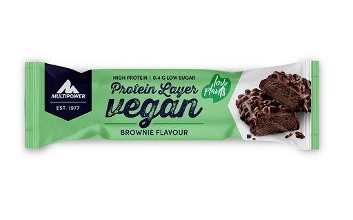 Multipower Vegan Protein Layer Bar 15x 55g - SHOPOUTLET24. Der Protein und Supplement Dealer