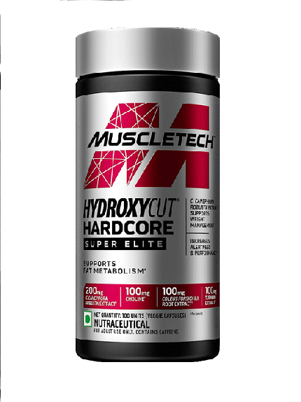 Muscletech Hydroxycut Hardcore SUPER Elite 100 Caps - SHOPOUTLET24. Der Protein und Supplement Dealer