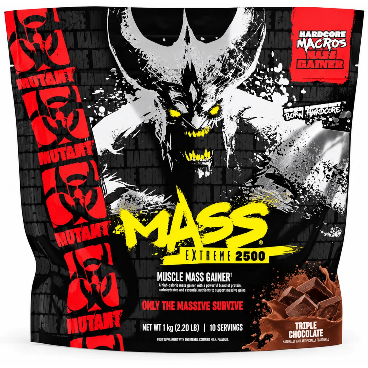 Mutant Mass EXTREME 2500 - 1000g - SHOPOUTLET24. Der Protein und Supplement Dealer