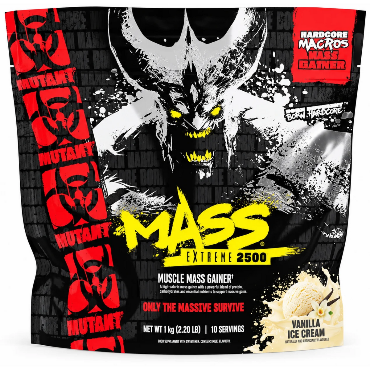 Mutant Mass EXTREME 2500 - 1000g - SHOPOUTLET24. Der Protein und Supplement Dealer