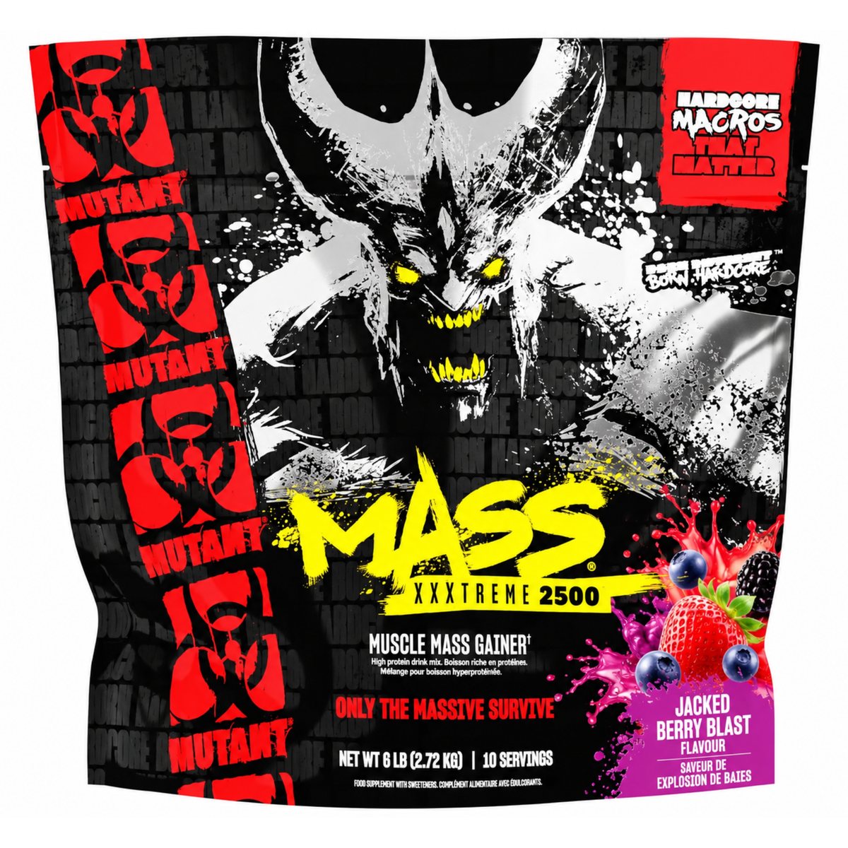 Mutant Mass XXXTREME 2500 - 2,72 kg - SHOPOUTLET24. Der Protein und Supplement Dealer