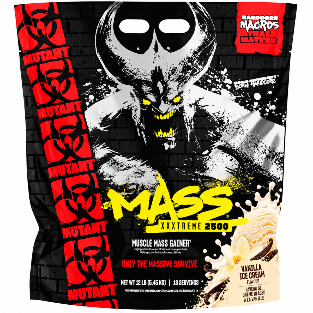Mutant Mass XXXTREME 2500 - 5,45kg - SHOPOUTLET24. Der Protein und Supplement Dealer