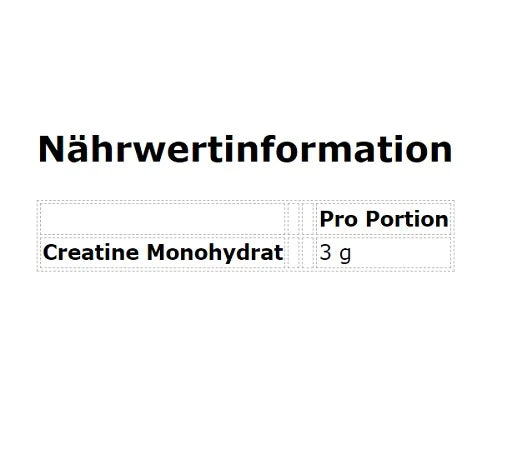 MyProtein MyVitamins Creatine Monohydrate 250 Tabletten