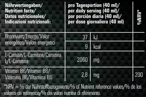 MySupps L-Carnitine 2000 Liquid 1000ml - SHOPOUTLET24. Der Protein und Supplement Dealer