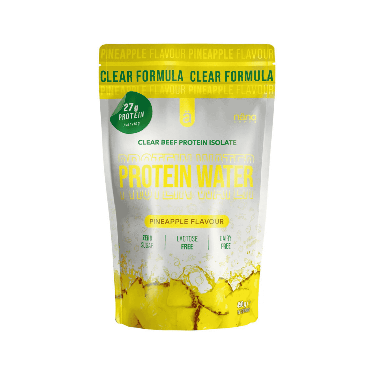 Nanosupps Protein Water Clear Beef Isolate 450g