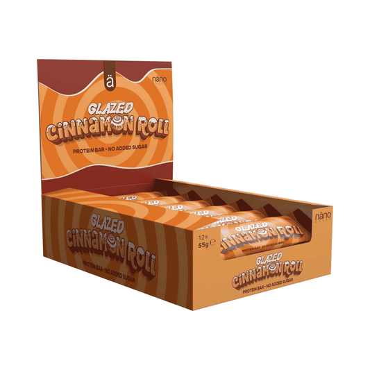 Nanosupps Protein Bar 12x55g - SHOPOUTLET24. Der Protein und Supplement Dealer