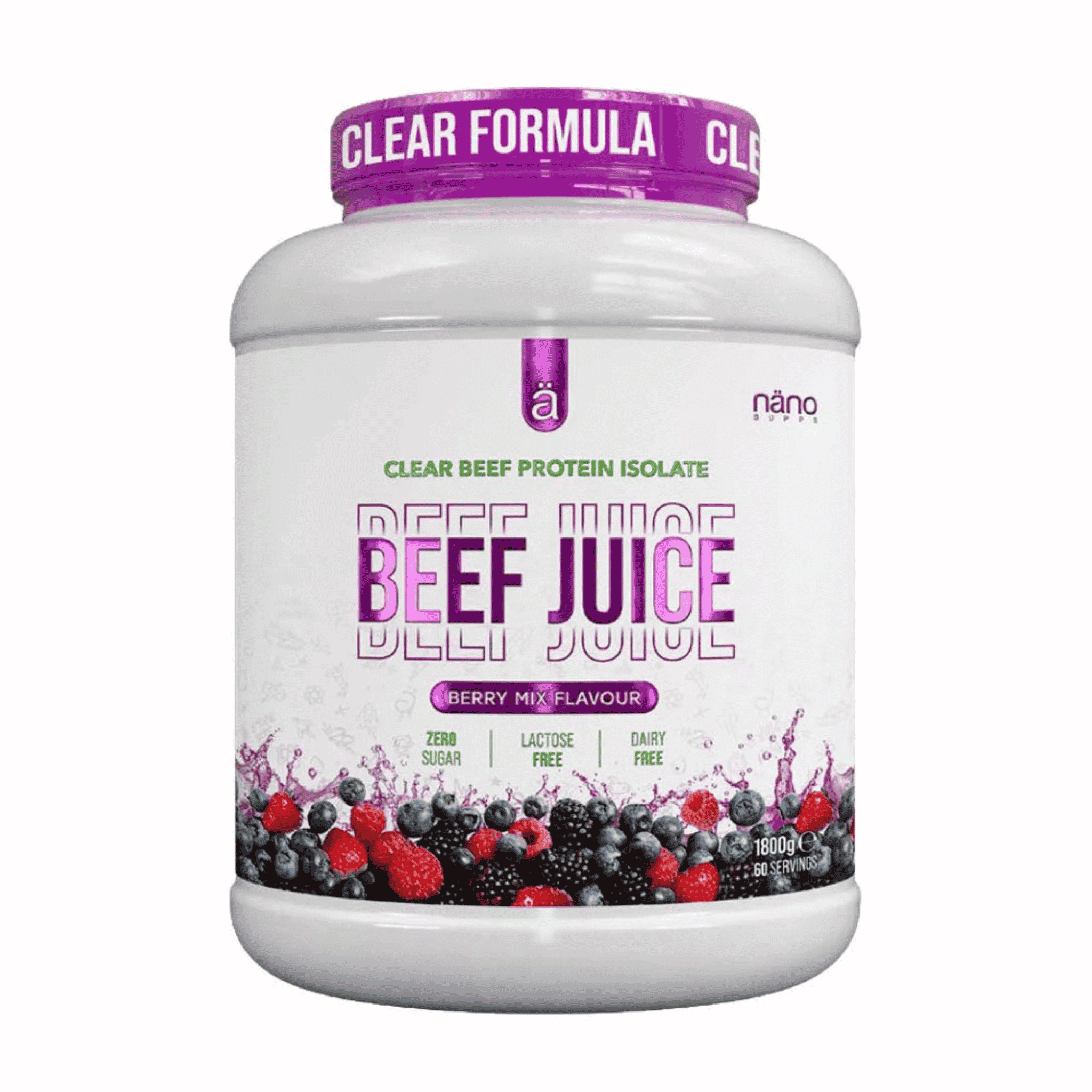 Nanosupps Beef juice 1800g - SHOPOUTLET24. Der Protein und Supplement Dealer