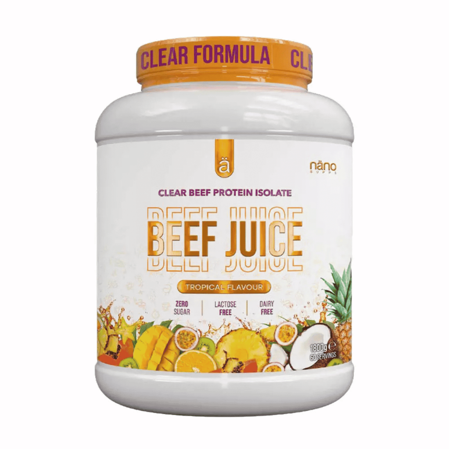 Nanosupps Beef juice 1800g - SHOPOUTLET24. Der Protein und Supplement Dealer