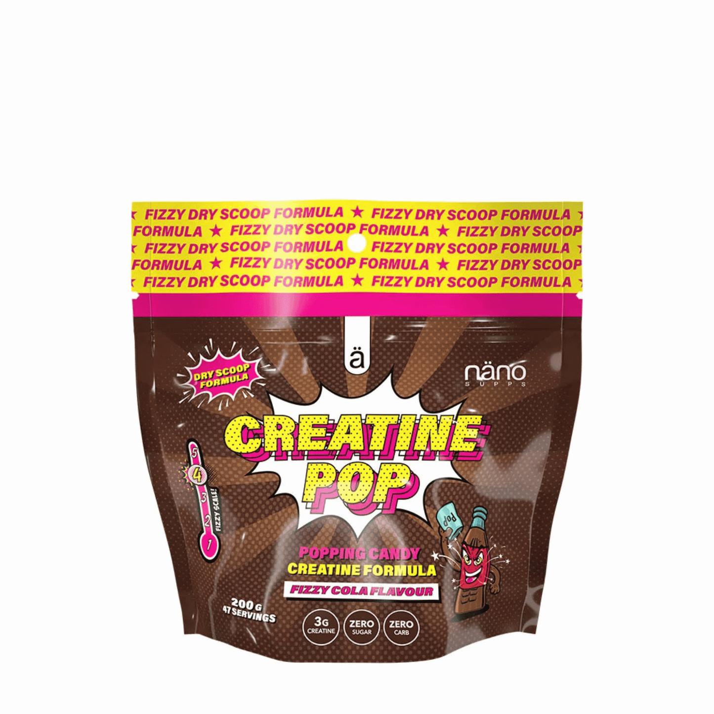 Nanosupps Creatine Pop 200g