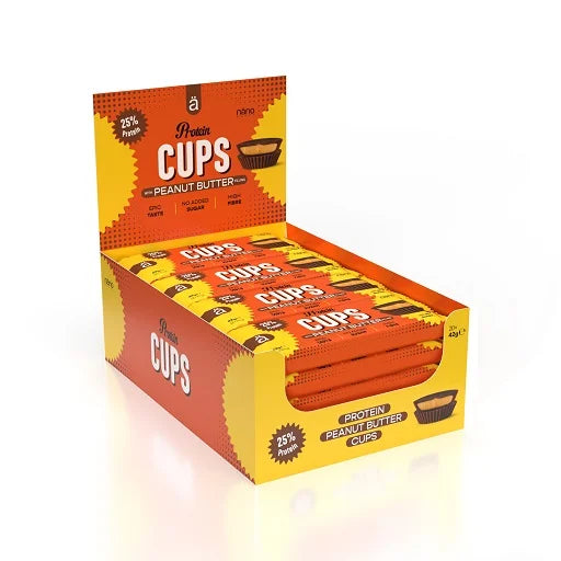 Nanosupps Protein Cups Peanut 20x42g - SHOPOUTLET24. Der Protein und Supplement Dealer