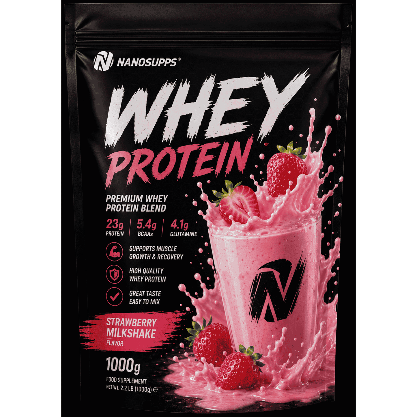 Nanosupps Whey Protein 1000g
