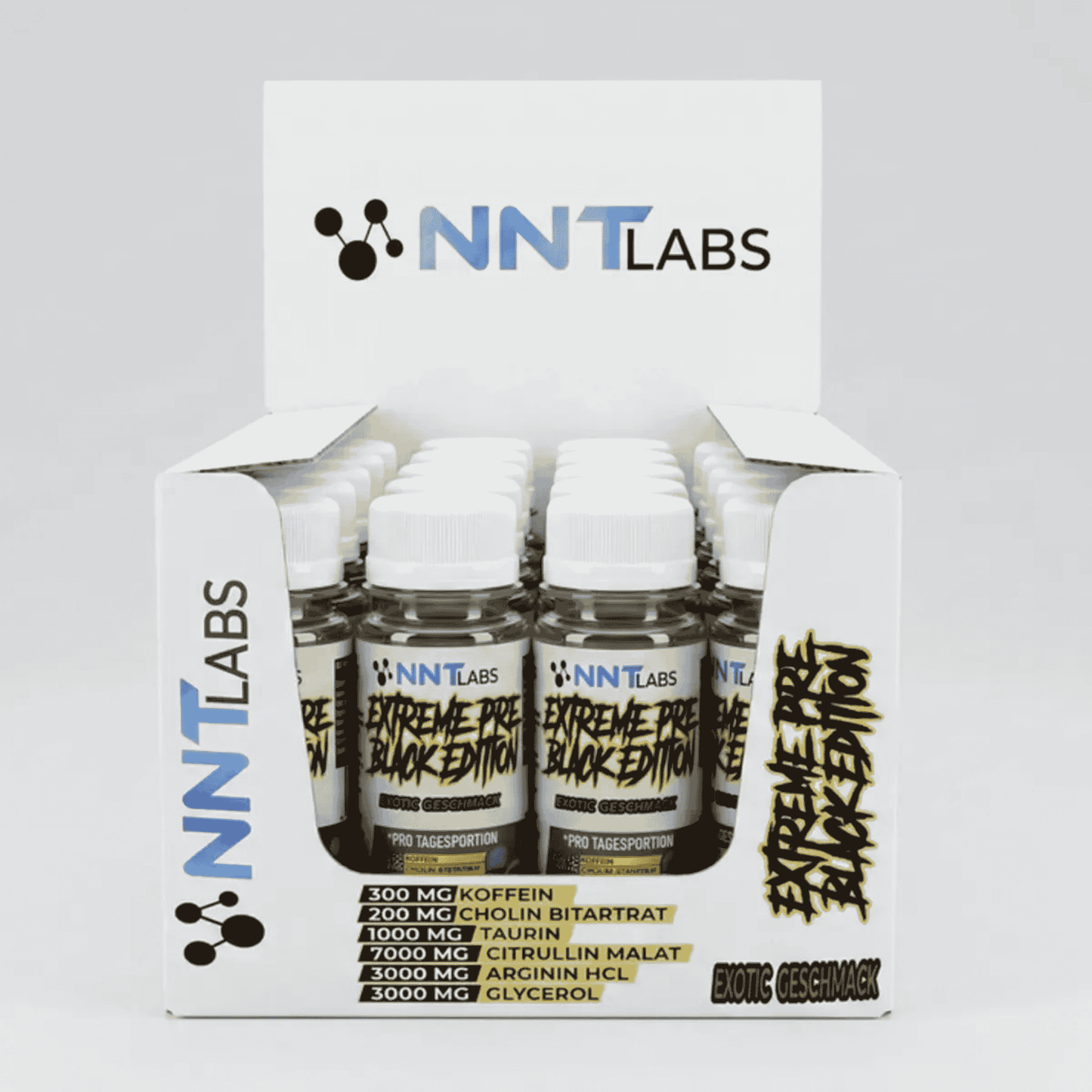 NNT Extreme Black Edition Shot 20x60ml