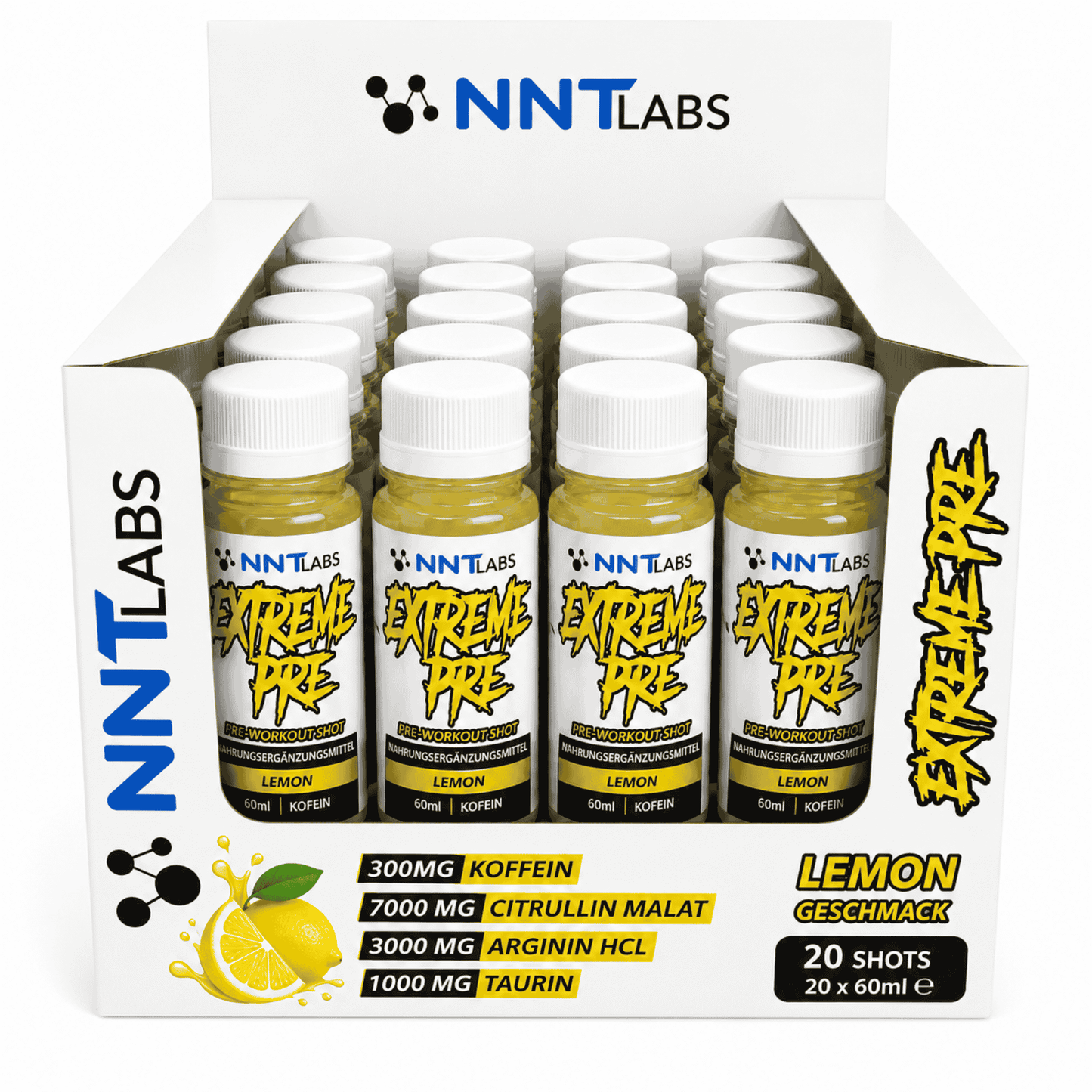 NNT Extreme Pre-Workout Shot 20x60ml